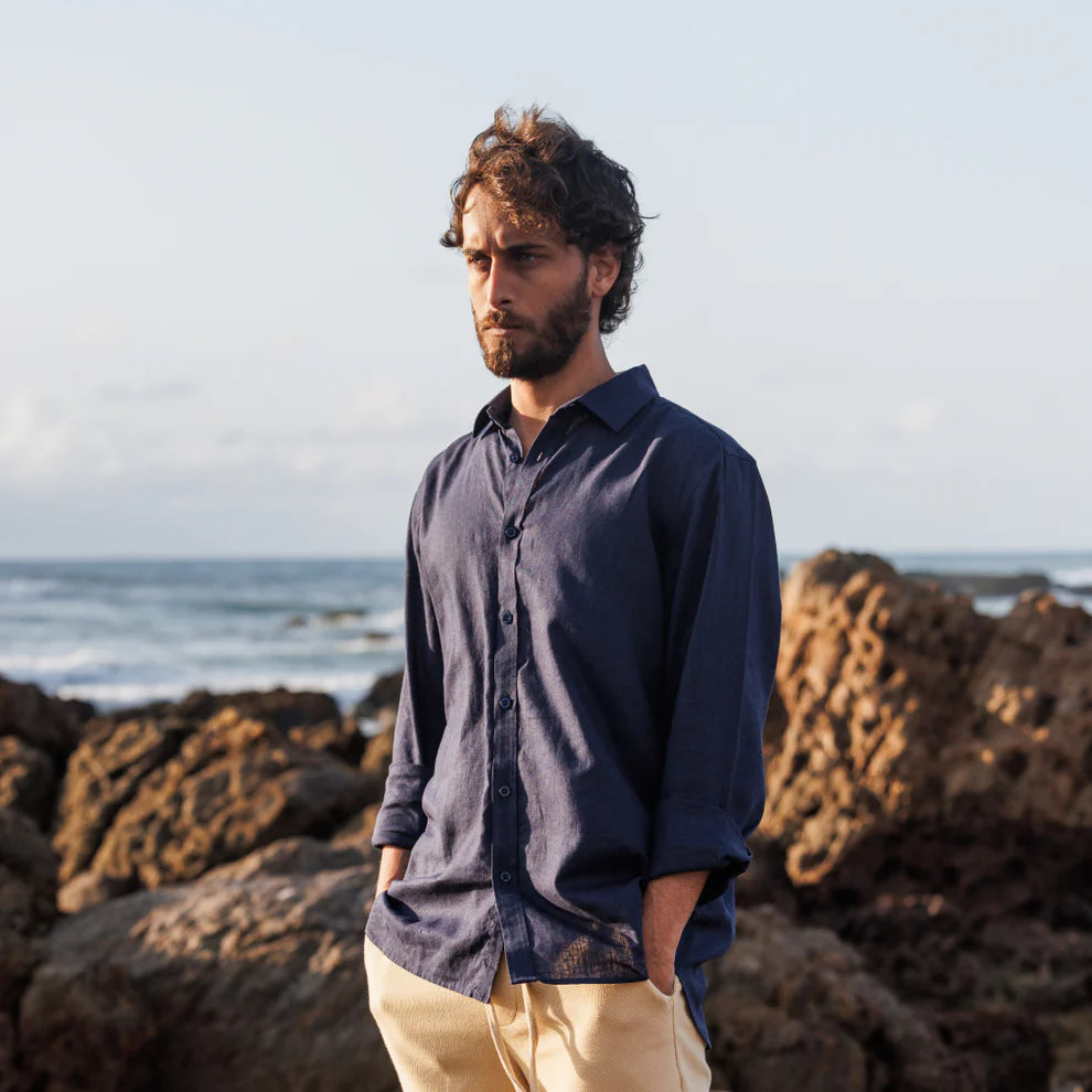 Minimalist Linen Shirt