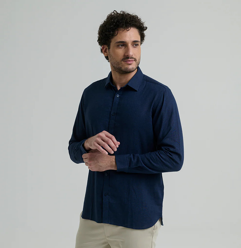 Minimalist Linen Shirt