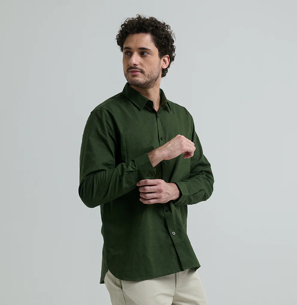 Minimalist Linen Shirt