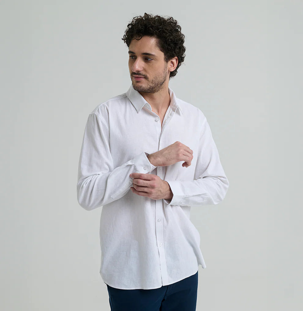 Minimalist Linen Shirt