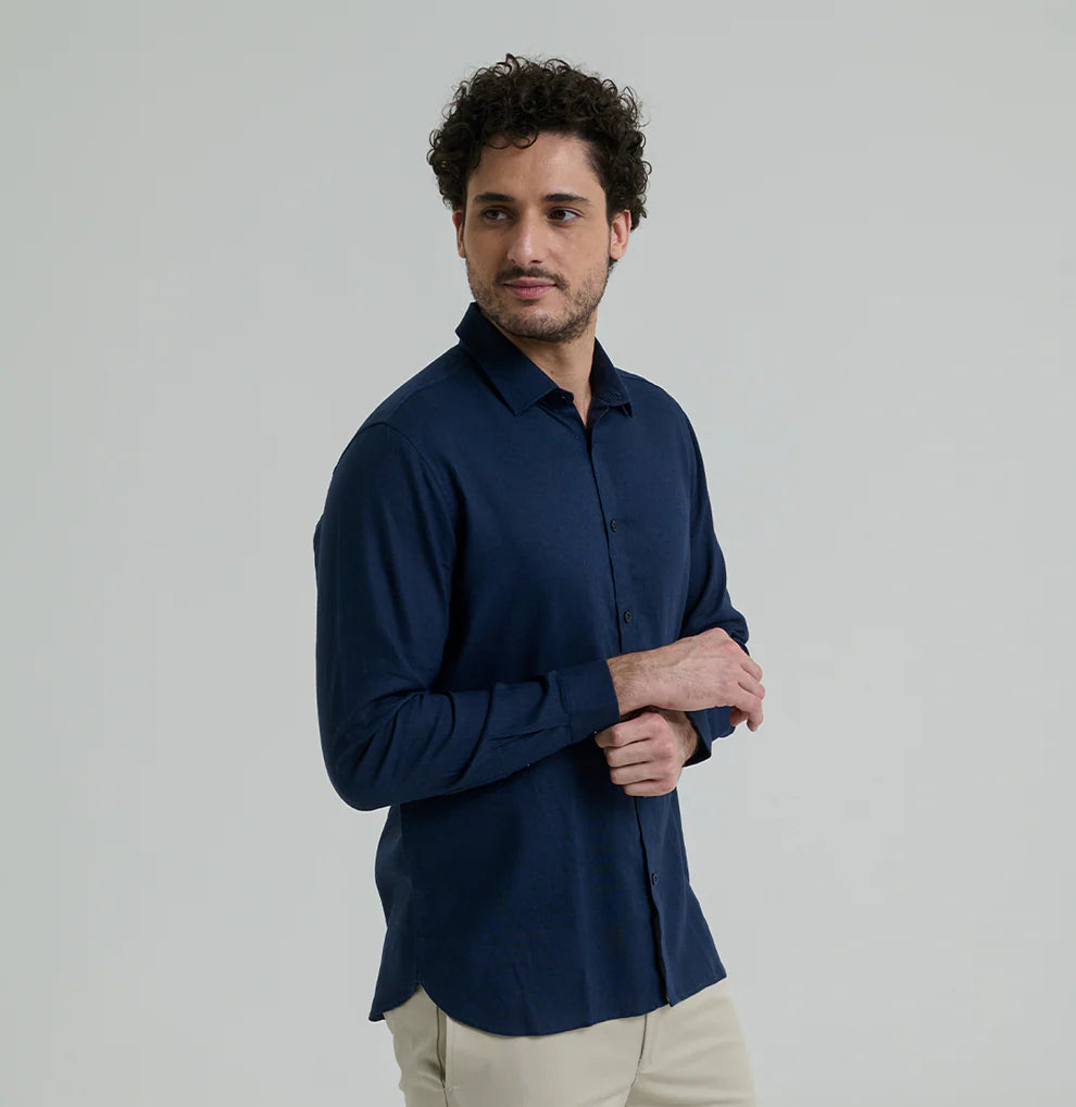 Minimalist Linen Shirt