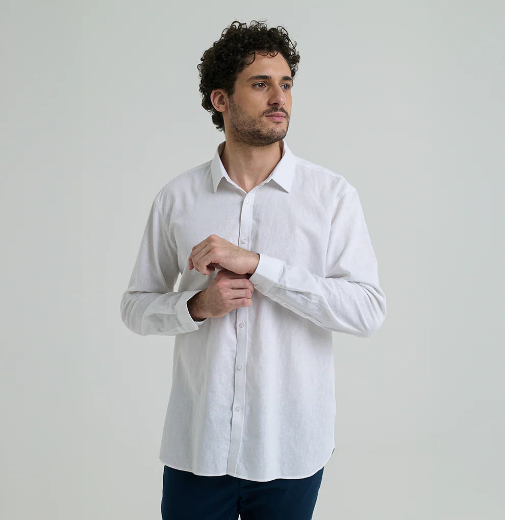 Minimalist Linen Shirt